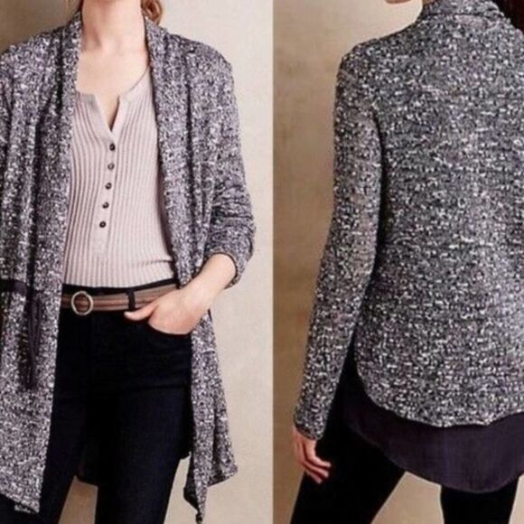 Anthropologie Sweaters - Anthropologie Dolan Contrast Anorak Cardigan